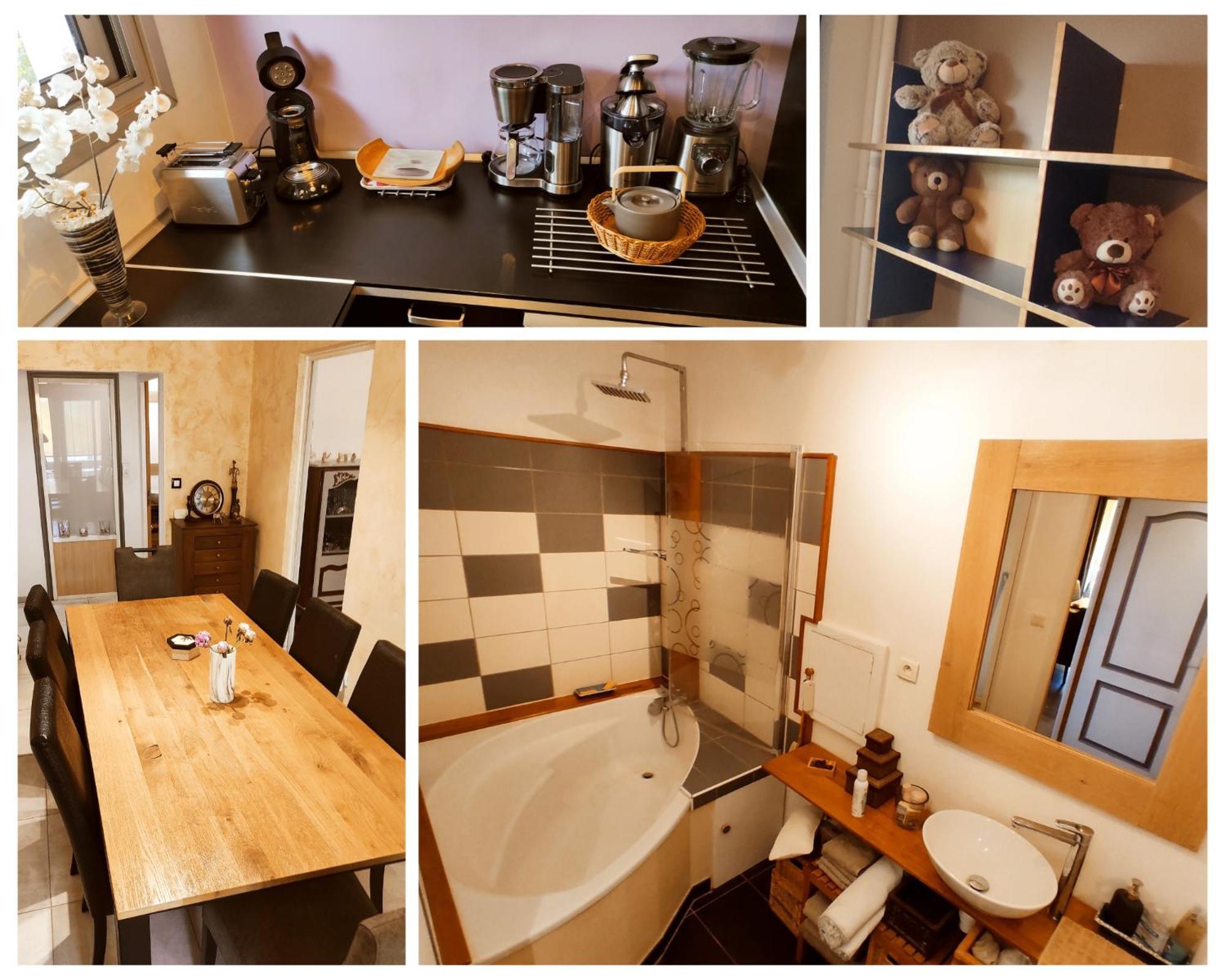Appartement entier 70m² avec Balcon et Parking en Résidence Fermée Saint-Priest  Exterior foto